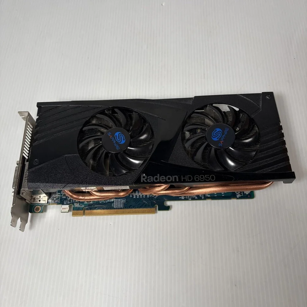 Sapphire Radeon HD 6950 2GB GDDR5 PCIe Graphics Video Card Dual-X DVI HDMI DP